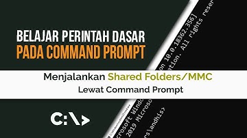 Belajar Command Prompt 108 | Menjalankan Shared Folder Lewat CMD