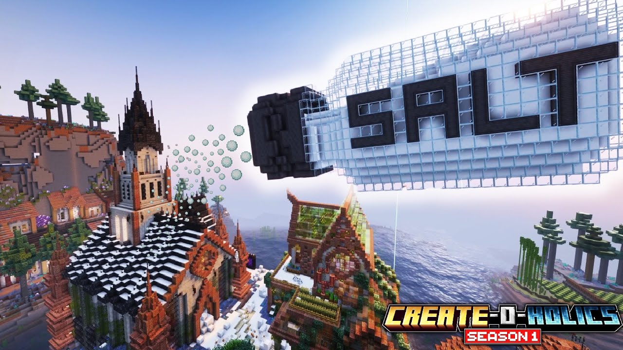 I Built a GIANT Salt Shaker in Minecraft! - Create-O-Holics