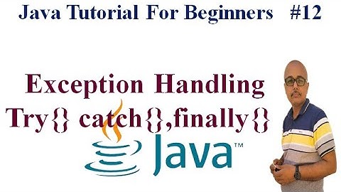 Exception Handling | try, catch, and finally blocks .#javaprogramming