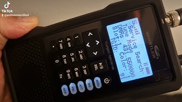 WHISTLER TRX-1 SCANNER - AIRBAND ,MILITARY ,MARINE , RAILWAY,SHOPWATCH