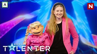 Ninni Gjør Buktaling Auditions Norske Talenter