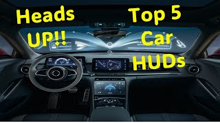 Heads UP Top five Windshield HUDS