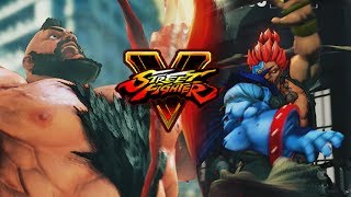 THE DEMON ZANGIEF...EAT IT: Akuma - Street Fighter 5 (Online Matches)