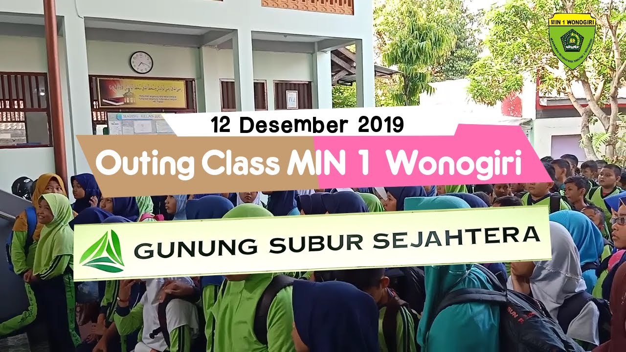 Outing Class MIN 1 Wonogiri PT. Gunung Subur Sejahtera