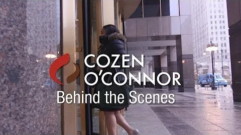 Cozen O'Connor Behind The Scenes