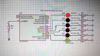 Programa 7: Semáforo de 6 LEDS microBasic