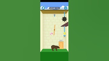 Rescue Cut | stage 112| Rope puzzle game | play game |Talha Gaming Zone