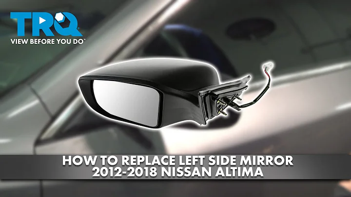 How to Replace Left Exterior Mirror 2012-2018 Nissan Altima