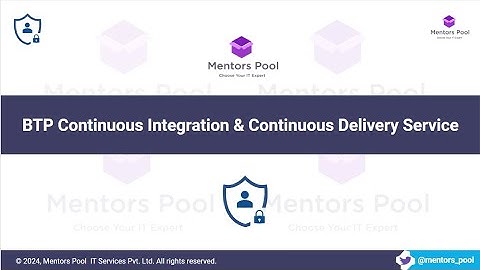 SAP BTP CI/CD Tutorial 2025 | Continuous Integration & Delivery on BTP | DevOps & SDLC Automation