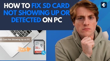 How to Fix SD Card Not Showing Or Recognized on Windows 10/11