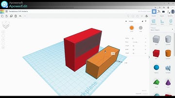 Tinkercad - Low Bookcase V1 Demo