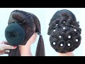 antique juda hairstyle for bridal || ladies hair style || hairstyle for women || bun hairstyle