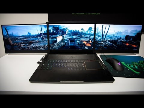 Razer's "Project Valerie" 3-Screen Gaming Laptop Prototype!