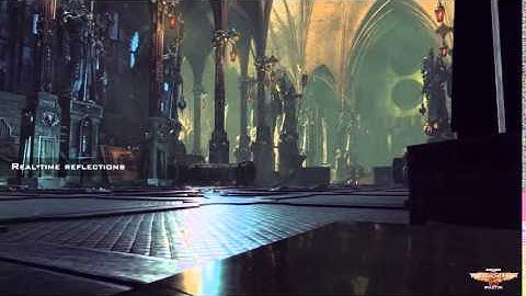 W40K INQUISITOR: MARTYR - Tech Demo Teaser #01: Real-time Reflections (2016) EN