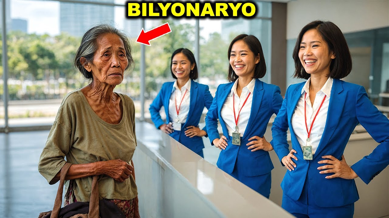 Matandang Walang Tirahan Pumasok sa Bangko; Tumawa Lahat—Hindi Alam: Isa Palang Bilyonaryo