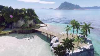 Destiny Islands from Kingdom Hearts in Halo 5 Forge