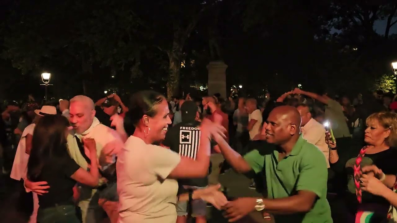 Mi Salsa Dura Baile Wednesday at Washington Square Park; August 23, 2023