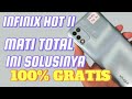 infinix hot 11 mati total, infinix hot 11 mati sendiri, hp infinix hot 11 mati hidup sendiri,
