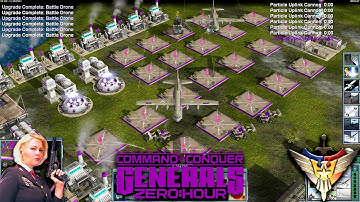 Super Weapon 1vs7 Random Generals | Command & Conquer Generals Zero Hour