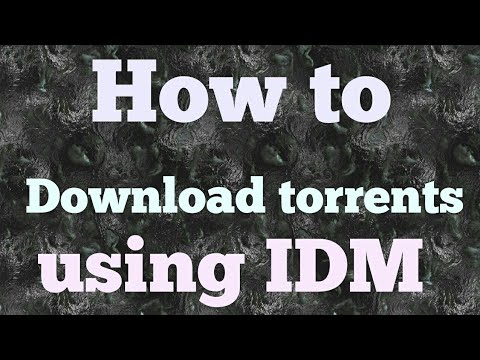 How to download Torrents directly with IDM (or direct links) - upto 8GB limit