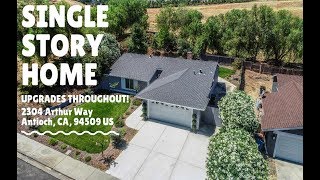 2304 Arthur Way, Antioch, CA - GORGEOUS Single-Story Home!