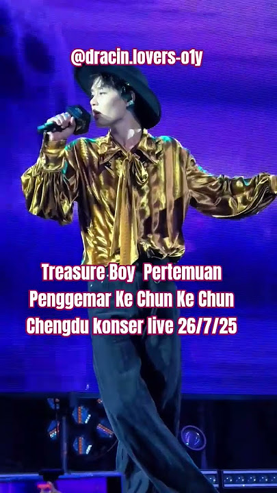 reasure Boy #KeChun Ke Chun Chengdu Fan Meeting  Concert lives 26/7/25