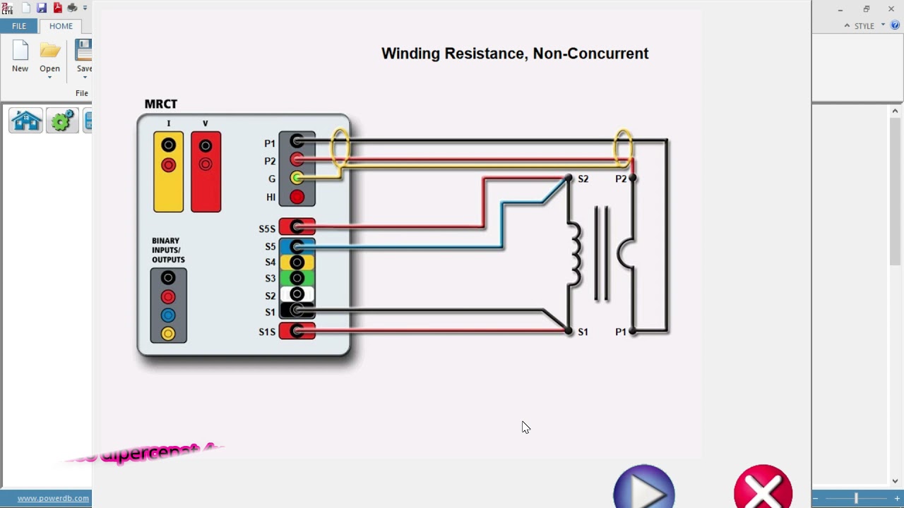 PENGUJIAN CT DENGAN ALAT MEGGER MRCT
