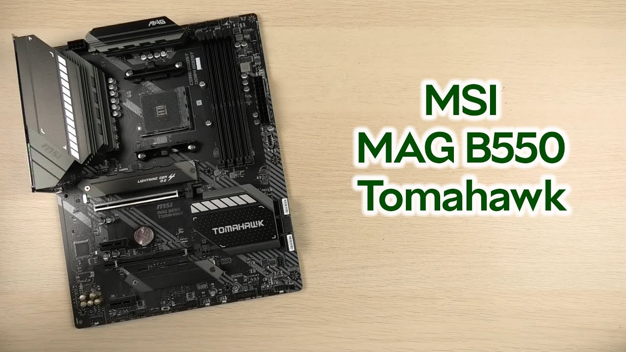 Материнская плата MSI MAG B550 Tomahawk (sAM4, AMD B550, PCI-Ex16