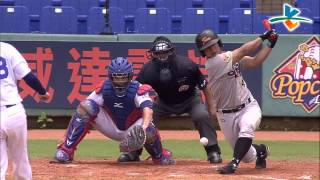 20140607-1 爆米花 台電vs國訓 5上 林根緯不死 三振get!