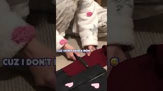 Diying Cute Pink Heart Jeans