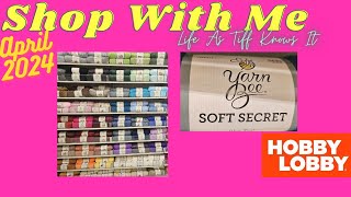 Yarn Shop With Me Yarn Highlight Hobby Lobby Yarn Bee Soft Secret #yarn #knitting #crochet #yarnshop screenshot 4