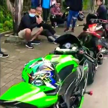 Story wa riding pake moge