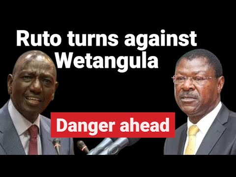 Shocking Reasons Why Wetangula Is In Trouble