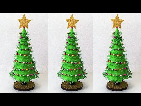 Christmas tree ideas from paper - Làm cây thông Noel bằng giấy thủ công