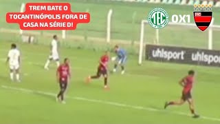 Tocantinópolis 0X1 Trem - Brasileirão Série D 2026 | 3° Rodada.