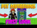 PET MUTATIONS Are Coming To Grow A Garden! (Grow Garden)