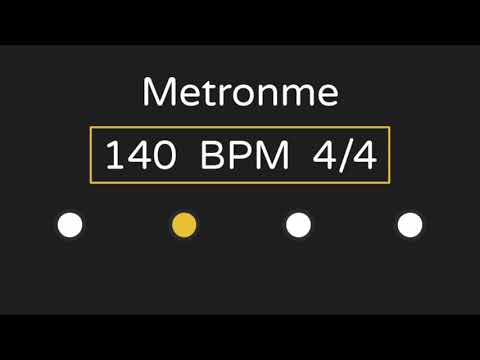 140-bpm-metronome-(with-accent-)-|-4/4-time-|