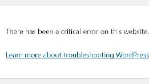 How to solve common WordPress errors caused by either plugins or Themes
