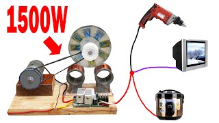 How I Made A Simple Perpetual Generator At Home