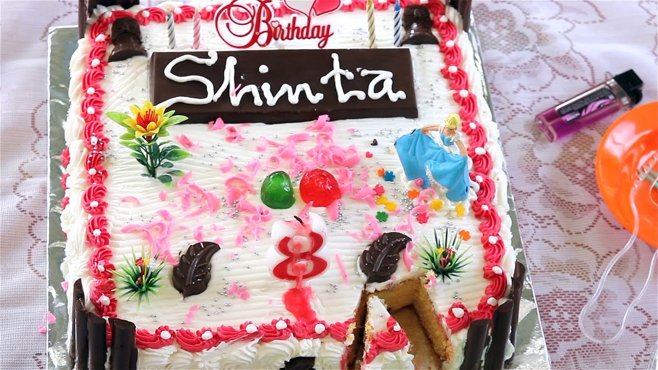 perayaan ulang tahun shinta ke 8 tahun - Happy birthday little princess shinta 8th