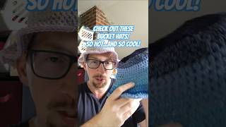 CHECK OUT THESE BUCKET HATS!  THEYRE SO HOT AND SO COOL! #diy #shorts