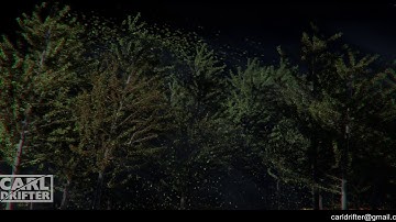 houdini tree dynamic simulation version2