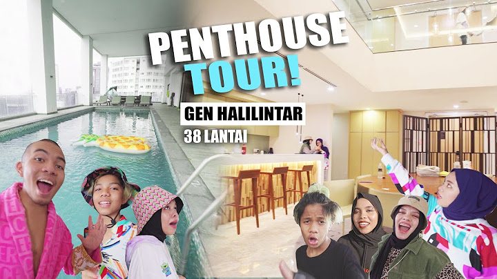 *AKHIRNYA* HOUSE TOUR PENTHOUSE GENHALILINTAR DI LUAR NEGRI, YANG PALING DITUNGGU2
