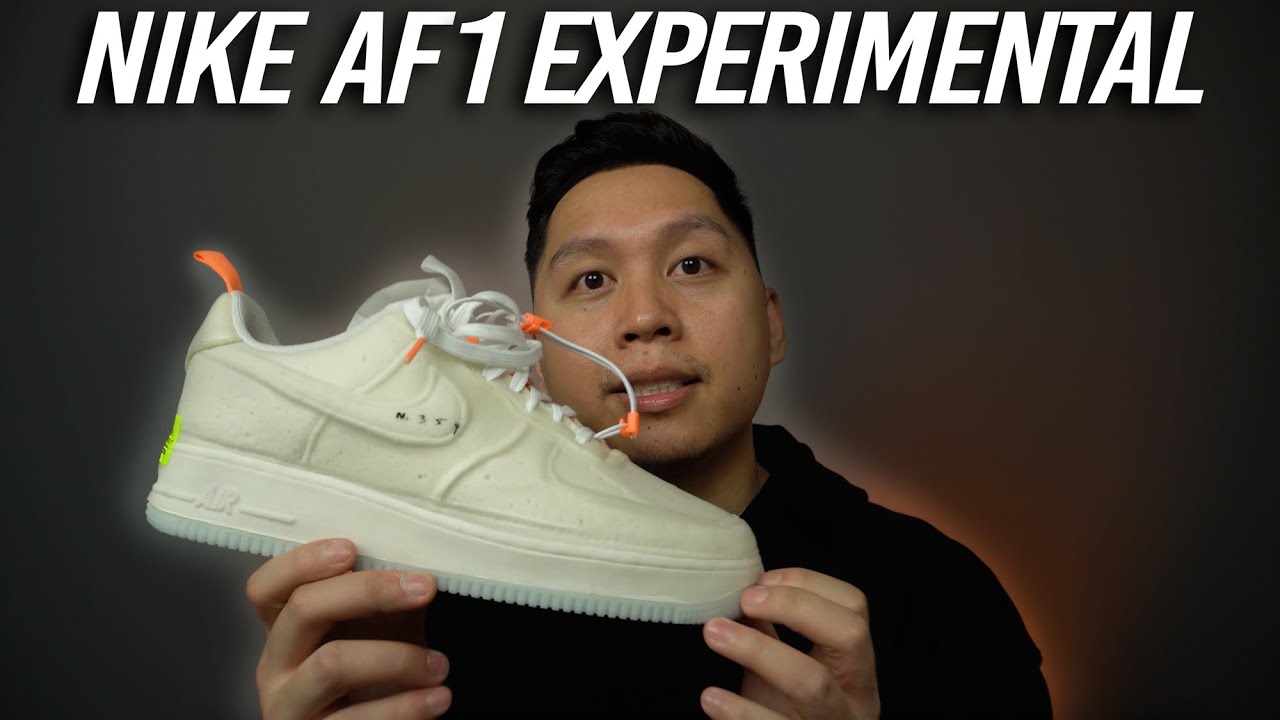 Nike Air Force 1 Experimental - Sail (Review + On Feet)