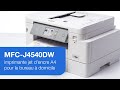 MFC-J4540DW imprimante pour le bureau à domicile - Brother Download Mp4