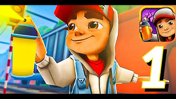 Subway Surfers Gameplay Walkthrough Part 1 - Jake (iOS, Android)