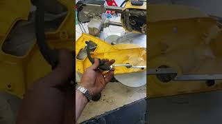 Dewalt DW707 miter saw repair.