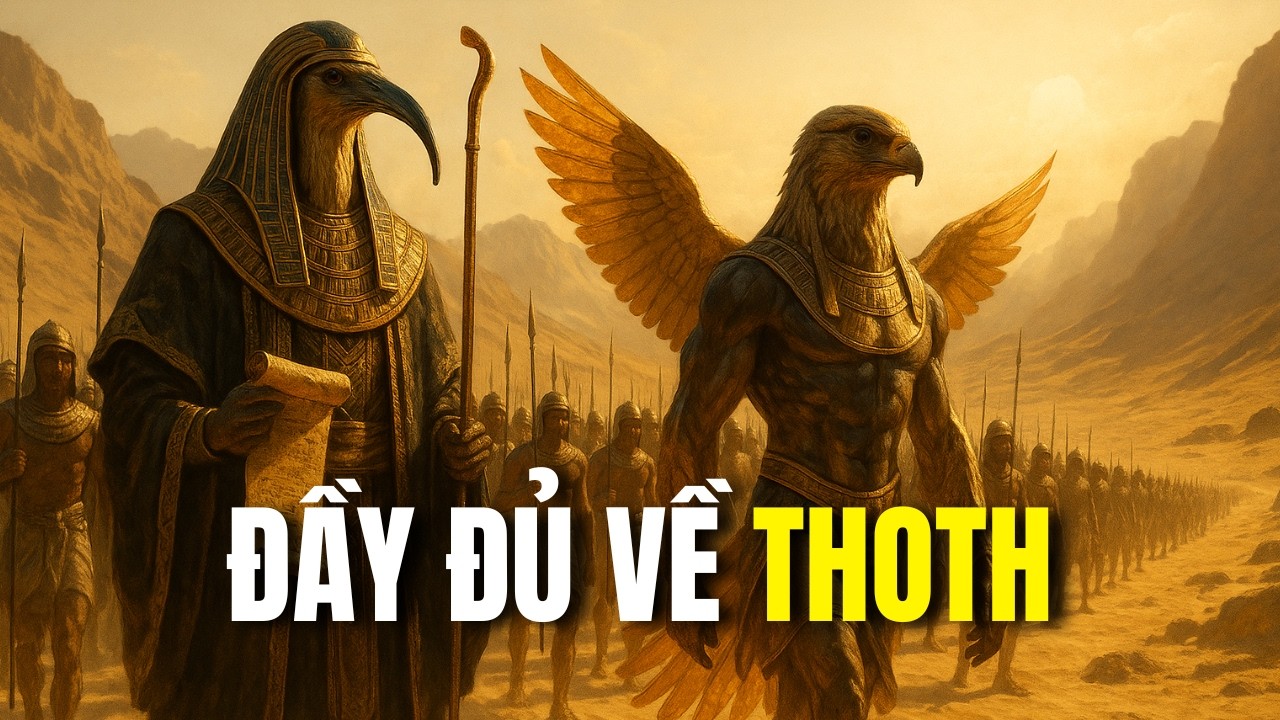 THOTH – Vị Thần Bất Tử: Kiến Trúc Sư Tâm Thức Và Bí Ẩn Những Tấm Ngọc Lục Bảo Bị Che Giấu