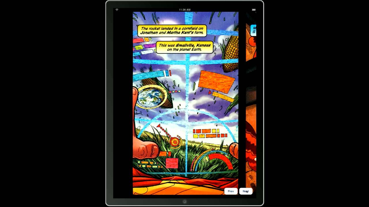 iPad Comic Reader Test 01