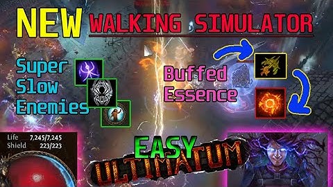 [3.14] Walking Simulator with Newly Buffed Fire Burst | Path of Exile Elementalist Build Guide